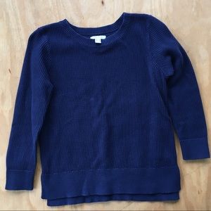 Nautica Dark Blue Crew Neck Sweater